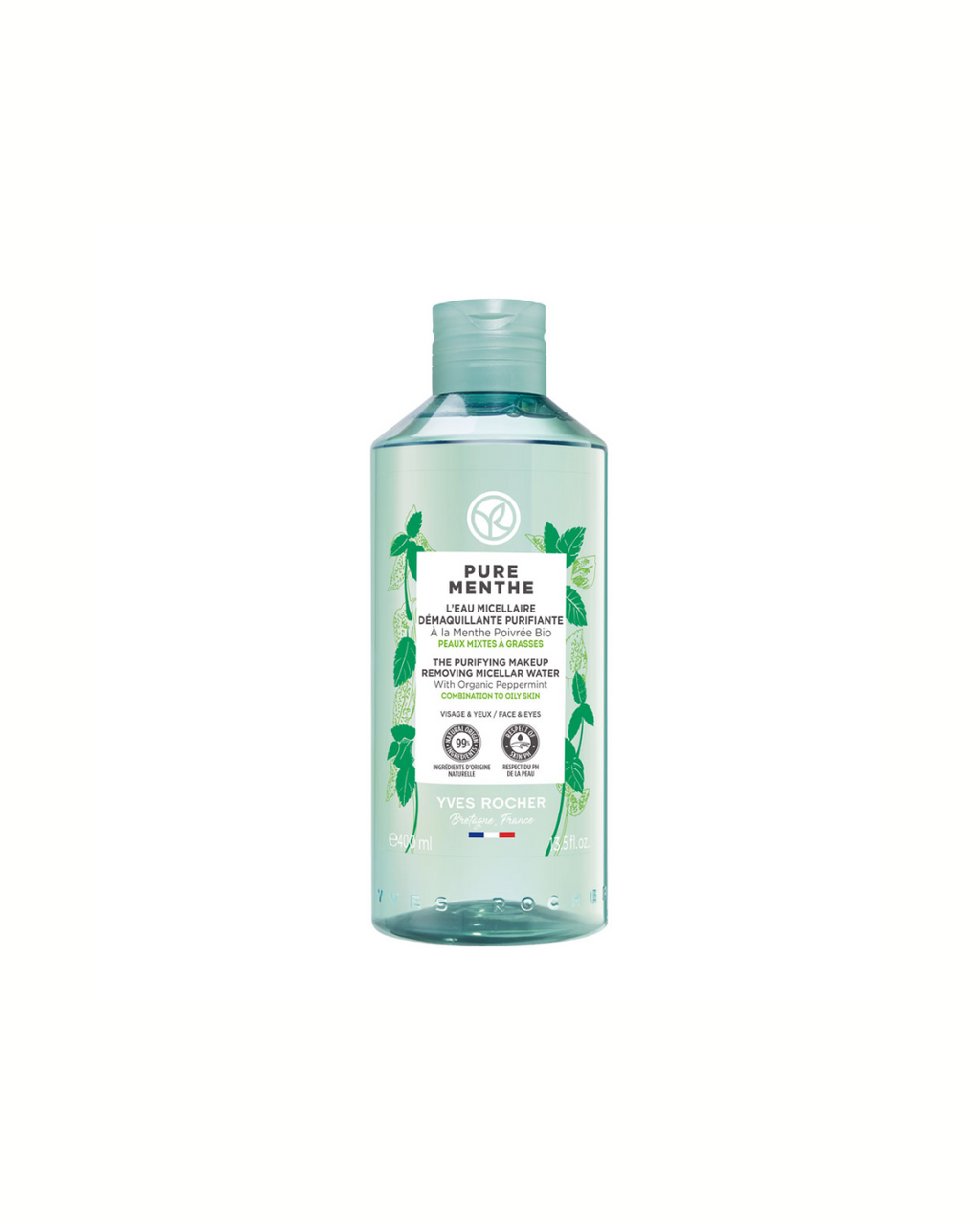 Pure Menthe Maxi Agua Micelar Desmaquillante Purificante - 400 ml