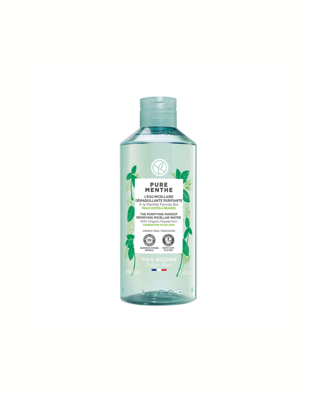 Pure Menthe Maxi Agua Micelar Desmaquillante Purificante - 400 ml